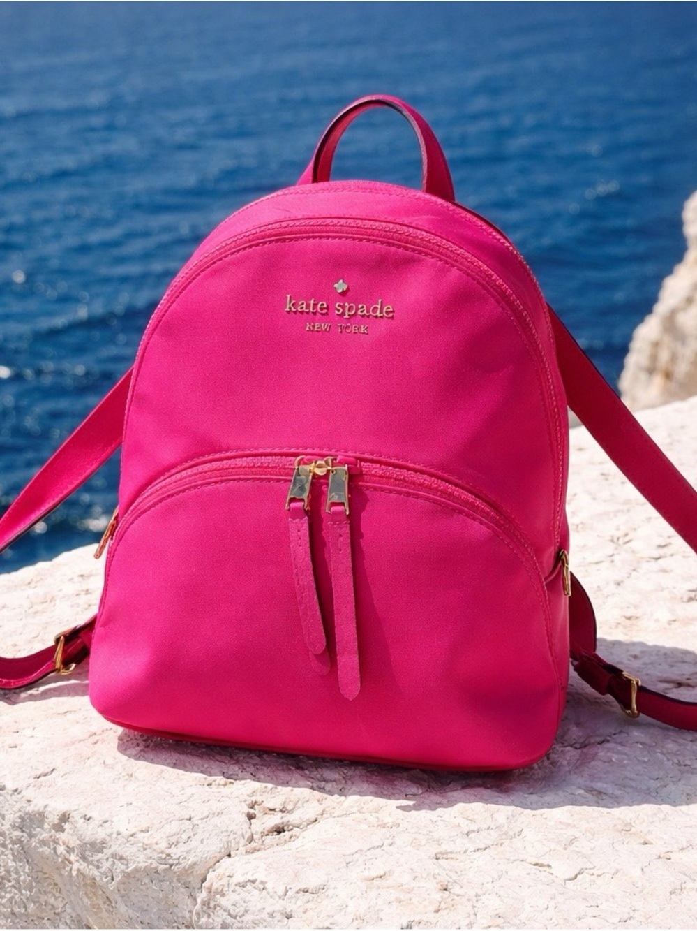 NWOT KATE SPADE KARISSA HOT PINK BACKPACK